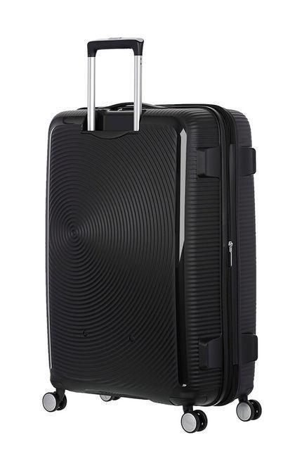 Harde kofferter-American Tourister Soundbox Ekspanderende Stor Koffert 77 cm Sort-BagBrokers