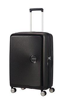 Harde kofferter-American Tourister Soundbox Ekspanderende Medium Koffert 67 cm Sort-BagBrokers