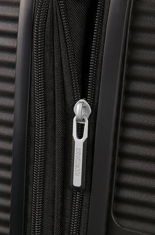 Harde kofferter-American Tourister Soundbox Ekspanderende Medium Koffert 67 cm Sort-BagBrokers