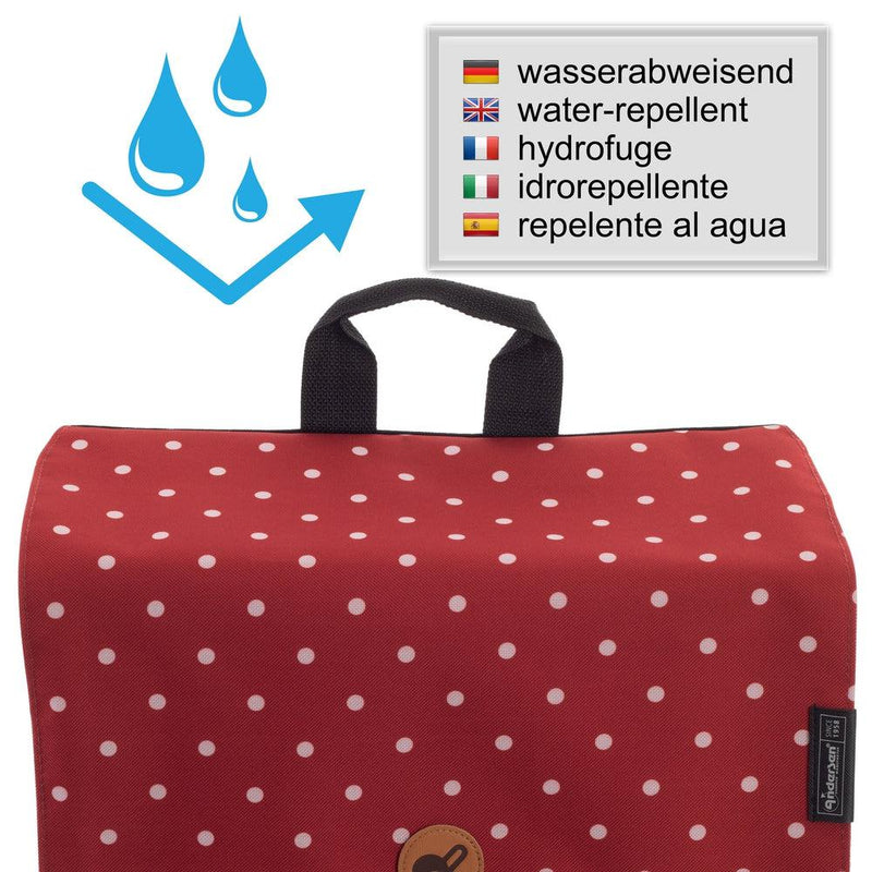 Andersen Royal Shopper Malit Termo Trillebag 49 Liter Rød-Bagger-BagBrokers