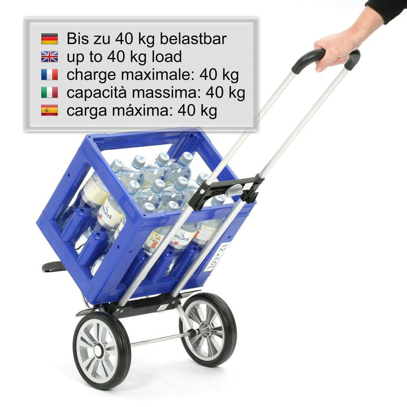Andersen Alu star Shopper Trillebag Ole Svart 41 Liter-Bagger-BagBrokers