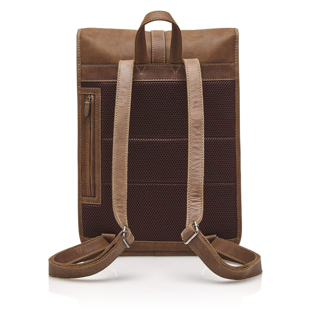 Castelijn & Beerens Carisma Ryggsekk 15,6" RFID Cognac-Ryggsekker-BagBrokers