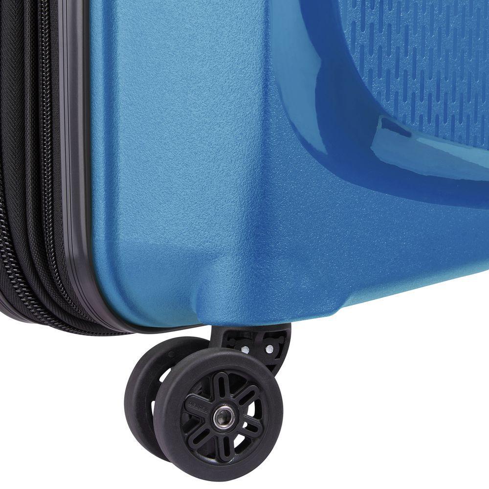 Delsey Belmont Plus Kabin Koffert 33 Zink Blue-Harde kofferter-BagBrokers