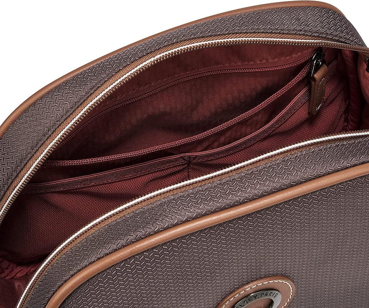 Delsey Chatelet Air 2.0 Soft toalettmappe Brown-Toalettmappe-BagBrokers