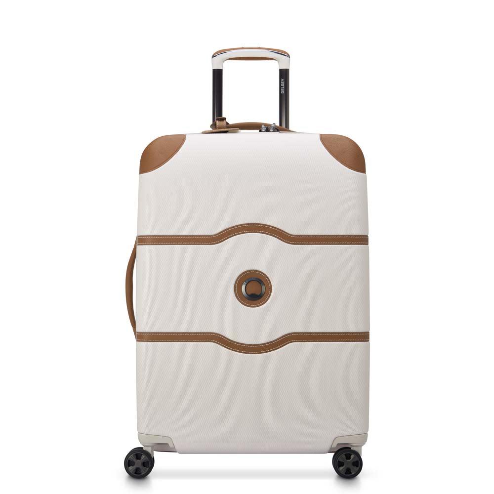 Delsey Chatelet Air 2.0 mellomstor koffert 66 cm 69 liter Angora-Harde kofferter-BagBrokers