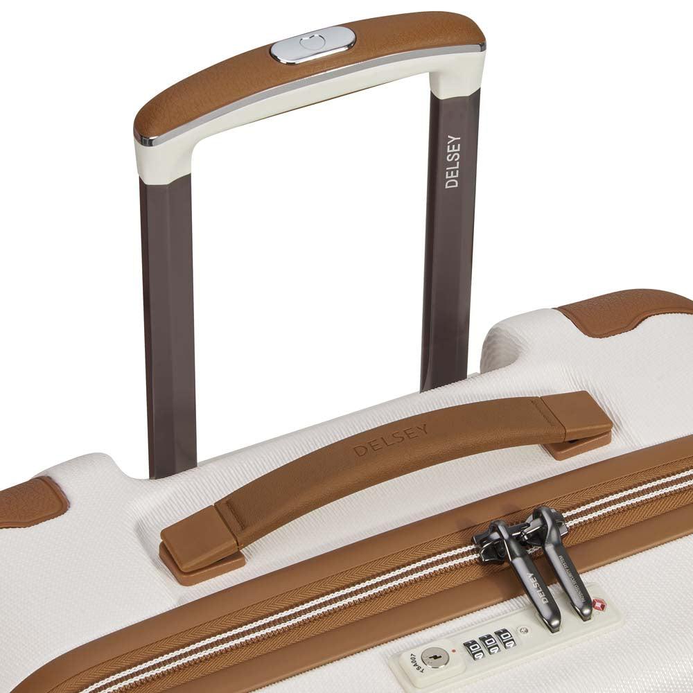 Delsey Chatelet Air 2.0 mellomstor koffert 66 cm 69 liter Angora-Harde kofferter-BagBrokers