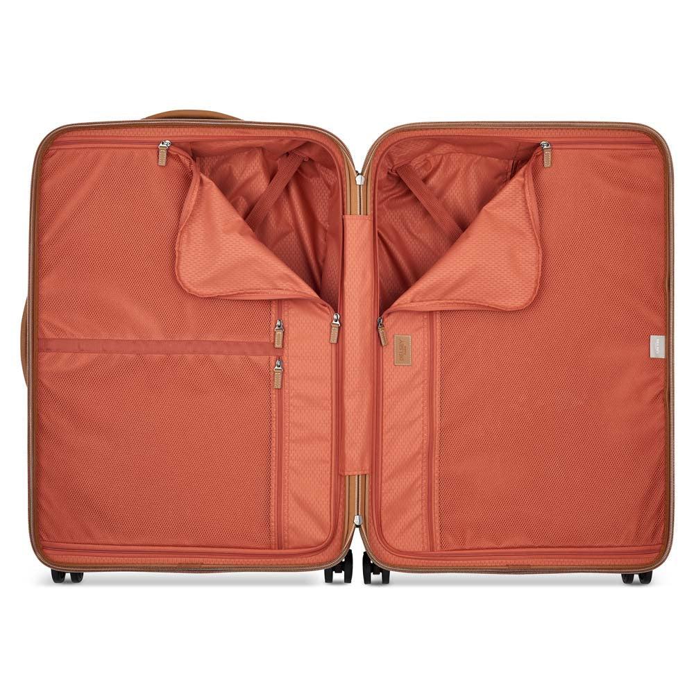 Delsey Chatelet Air 2.0 mellomstor koffert 66 cm 69 liter Brown-Harde kofferter-BagBrokers