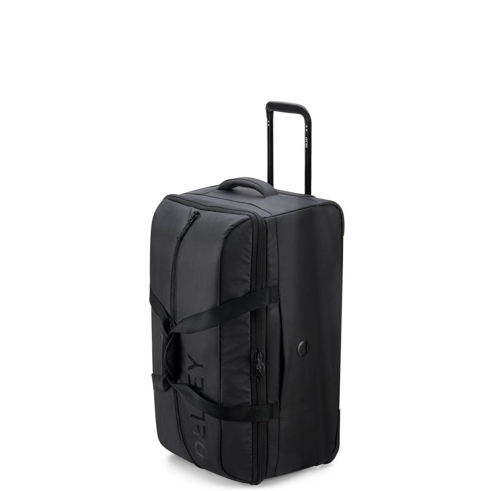 Delsey EGOA Vannavvisende Medium Wheel Duffle bag 74 liter Black-Bagger-BagBrokers