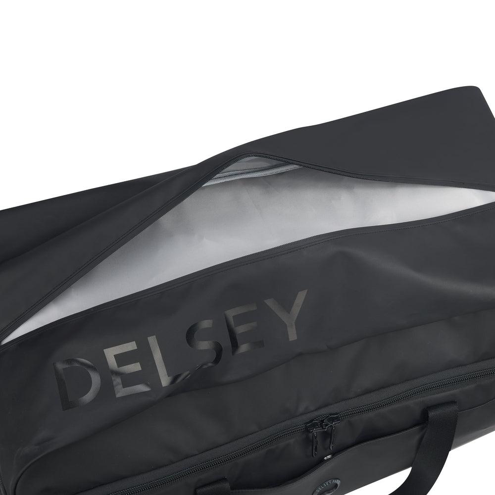 Delsey EGOA Vannavvisende Stor Wheel Duffle bag 103 liter Black-Bagger-BagBrokers