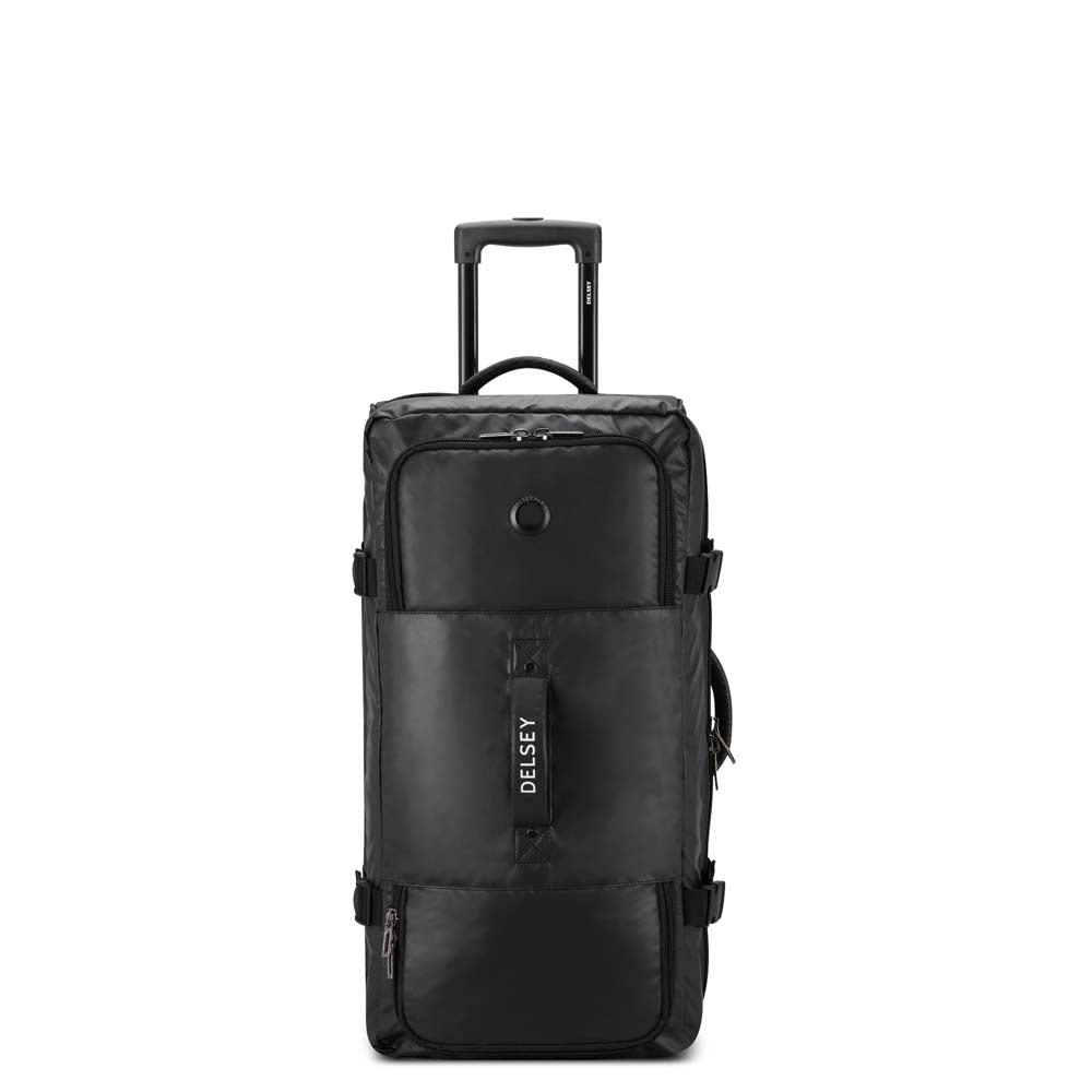 Delsey Raspail Wheel duffle bag 73 cm Black-Myke kofferter-BagBrokers