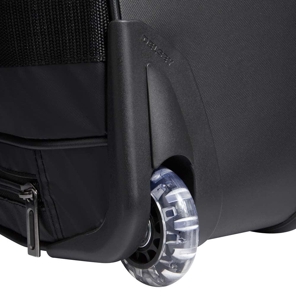 Delsey Raspail Wheel duffle kabin bag Black-Myke kofferter-BagBrokers