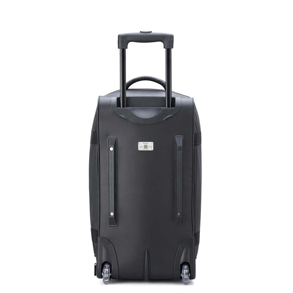Delsey Raspail Wheel duffle kabin bag Black-Myke kofferter-BagBrokers