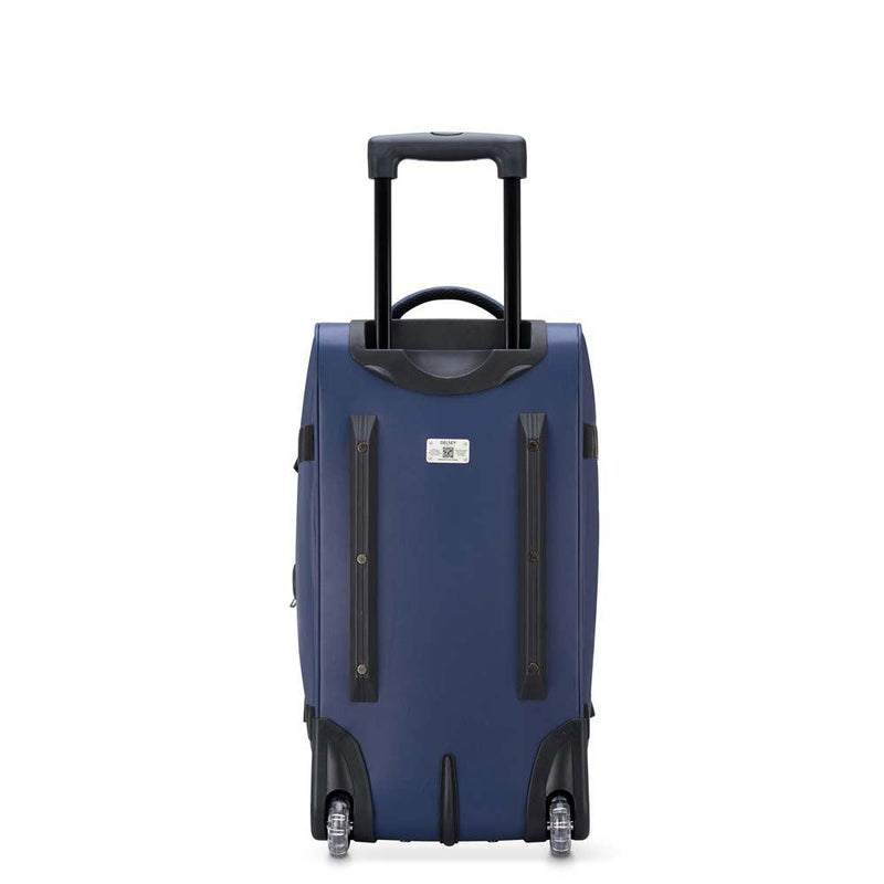 Delsey Raspail Wheel duffle kabin bag Blue-Myke kofferter-BagBrokers