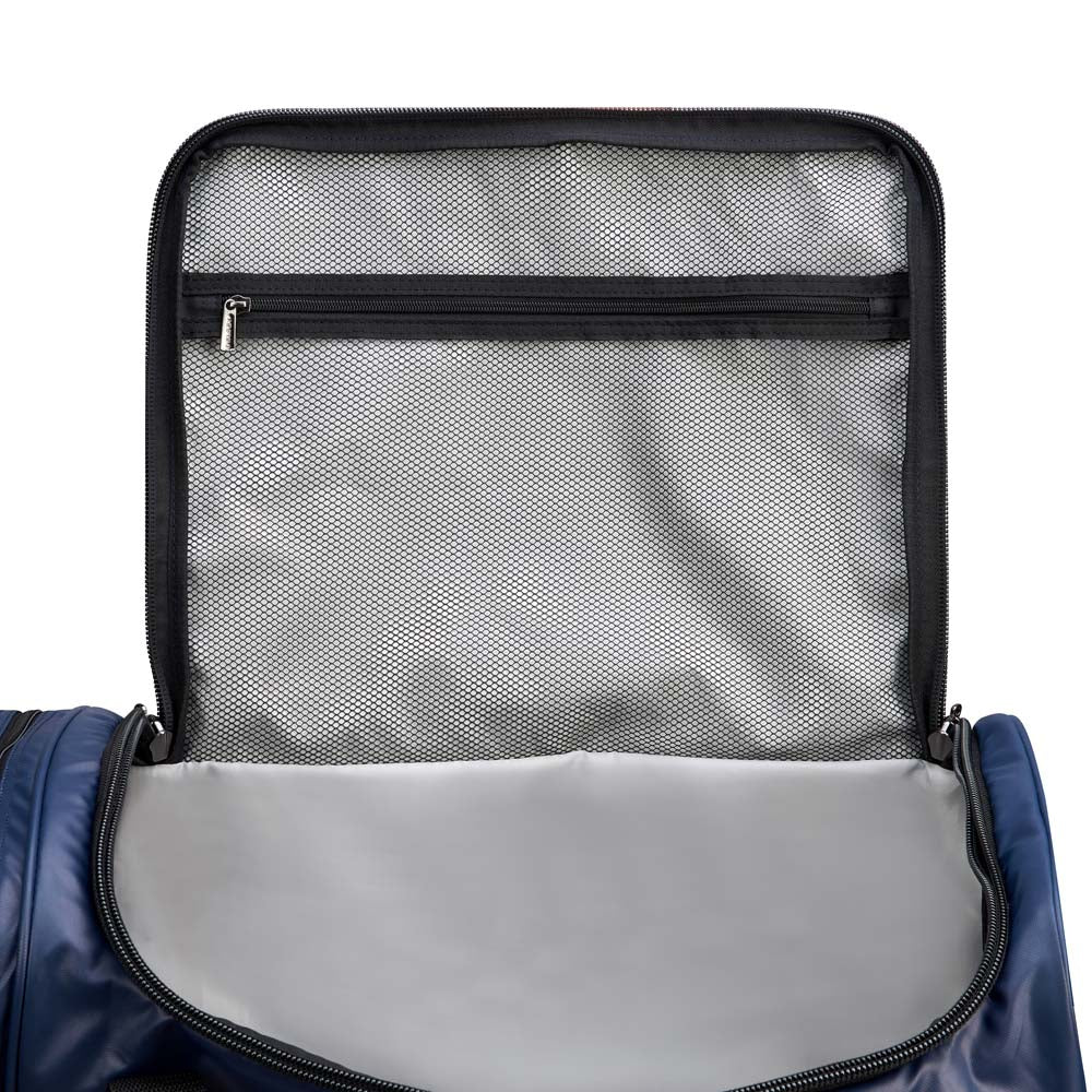 Delsey Raspail Wheel duffle kabin bag Blue-Myke kofferter-BagBrokers