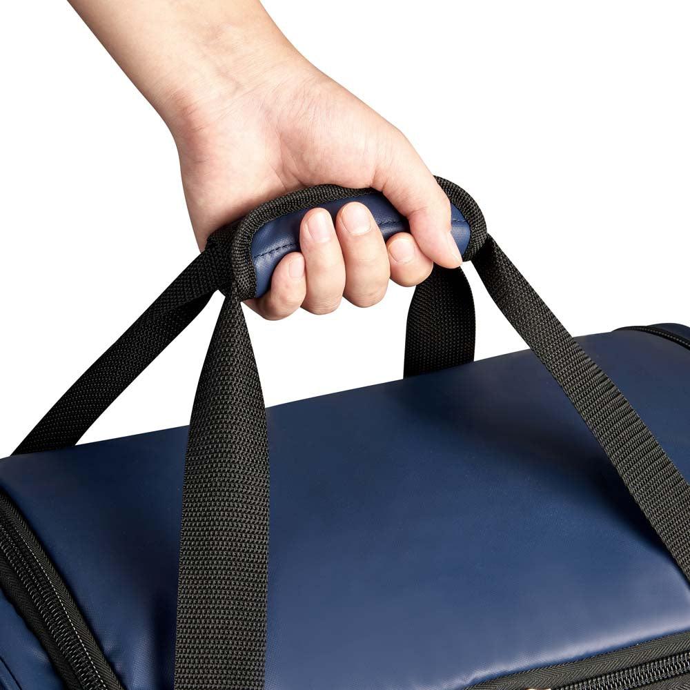Delsey Raspail Wheel duffle kabin bag Blue-Myke kofferter-BagBrokers