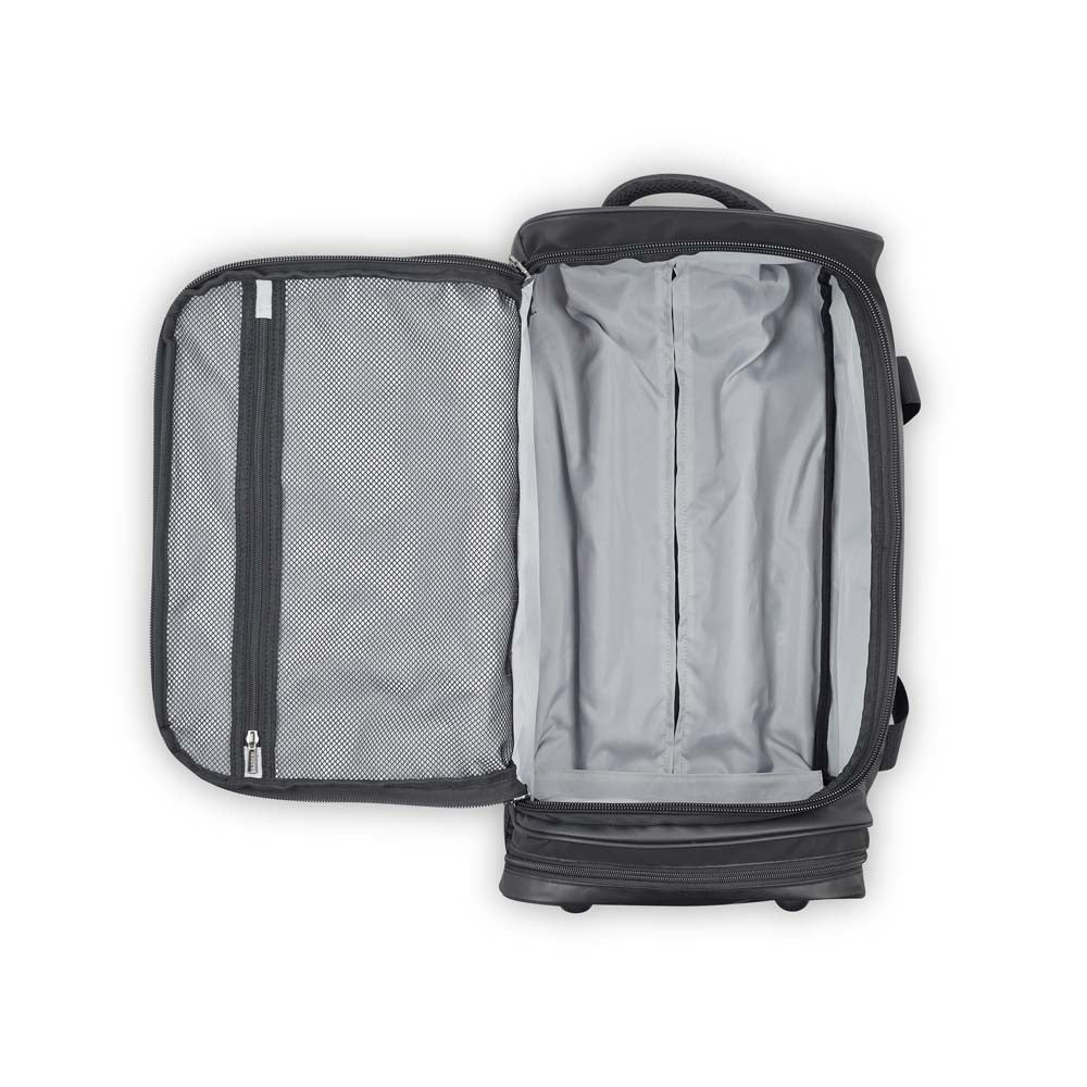Delsey Raspail Wheel duffle kabin bag Black-Myke kofferter-BagBrokers