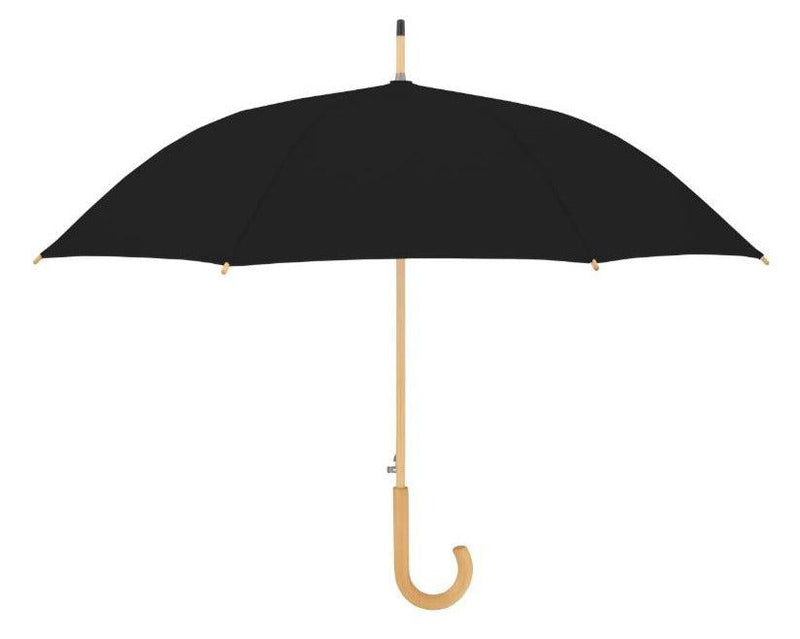 Doppler Nature Long AC, Automatisk åpning Black-Paraplyer-BagBrokers
