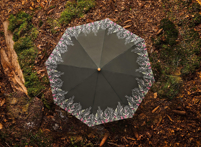 Doppler Nature Magic, Automatisk åpning og lukking Intention Olive-Paraplyer-BagBrokers