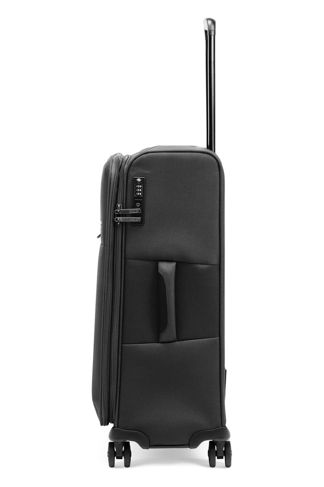 Epic Discovery Neo myk utvidbar medium koffert 67 cm Svart-Myke kofferter-BagBrokers