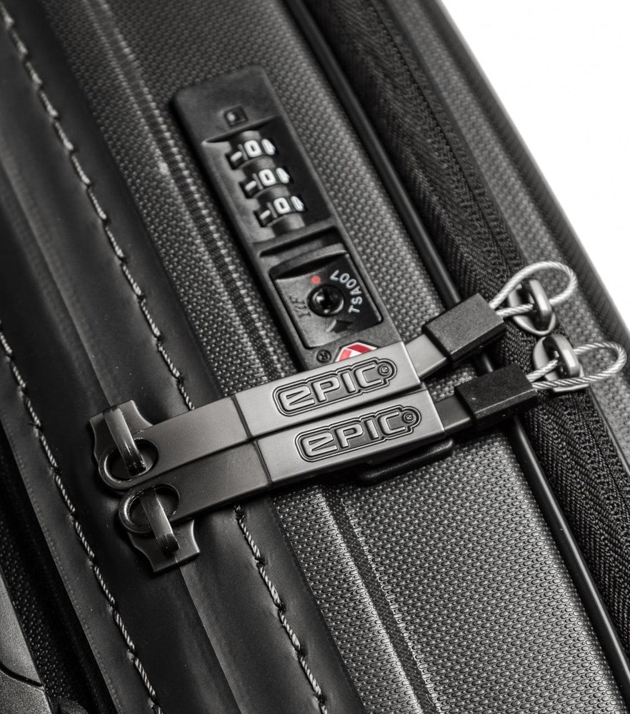 Epic Phantom Fastback hard lett Pc/Tablet kabinkoffert 55 cm 2,9 kg Black-Harde kofferter-BagBrokers