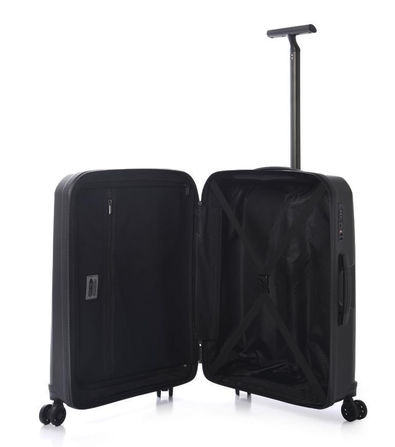 Harde kofferter-Epic Phantom SL. Hard medium 66 cm lett vanntett koffert. 67 liter 3 kg Phantom Black-BagBrokers