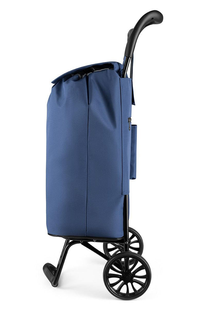 Epic Ultralett Trillebag City Shopper 2,1 kg med ergonomisk håndtak Marineblå-Bagger-BagBrokers