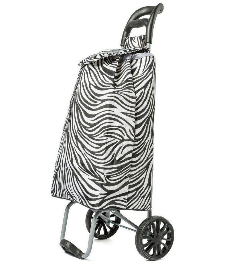 Epic Ultralett Solid Trillebag City Shopper 2,1 Kg Med Ergonomiske Håndtak Zebra-Bagger-BagBrokers