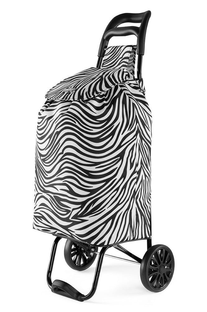 Epic Ultralett Trillebag City Shopper 2,1 kg med ergonomisk håndtak Sebra-Bagger-BagBrokers