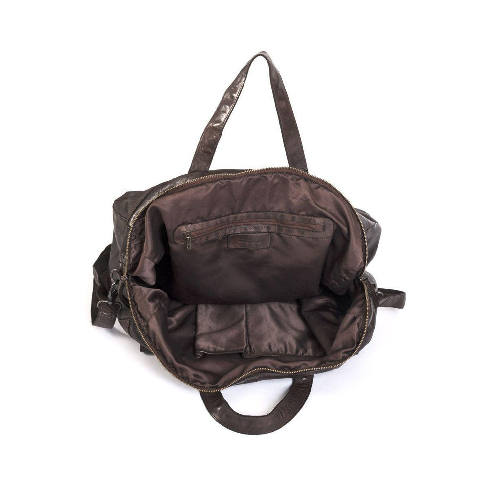 Gianni Conti Vintage Weekendbag Brown-Bagger-BagBrokers