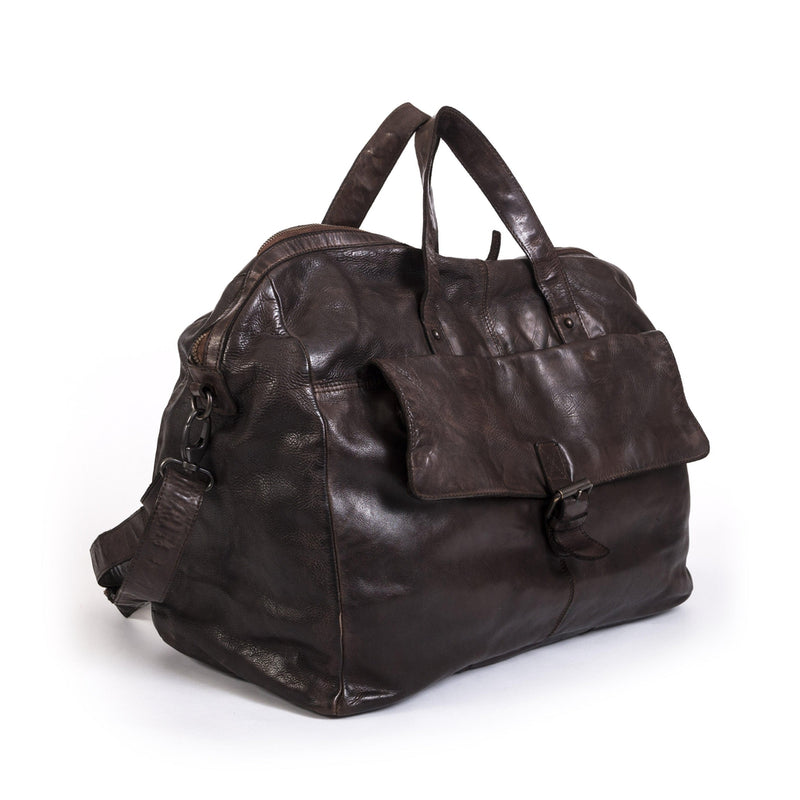 Gianni Conti Vintage Weekendbag Brown-Bagger-BagBrokers