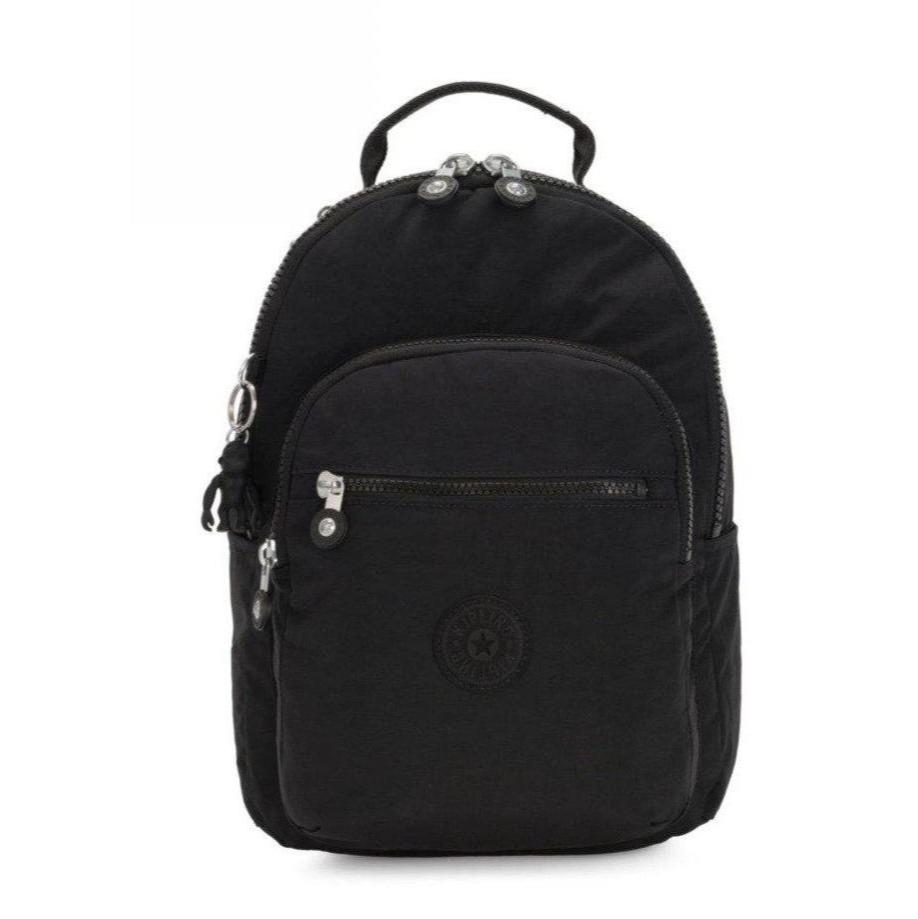 Kipling Seoul S ryggsekk Black Noir-Ryggsekker-BagBrokers