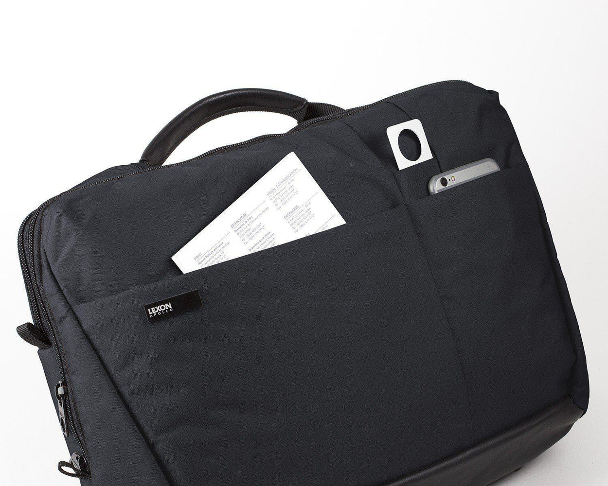 Business-LEXON Design Apollo Urban Sykkel skulderveske for Laptop-Pc 15"-12 liter Sort-BagBrokers