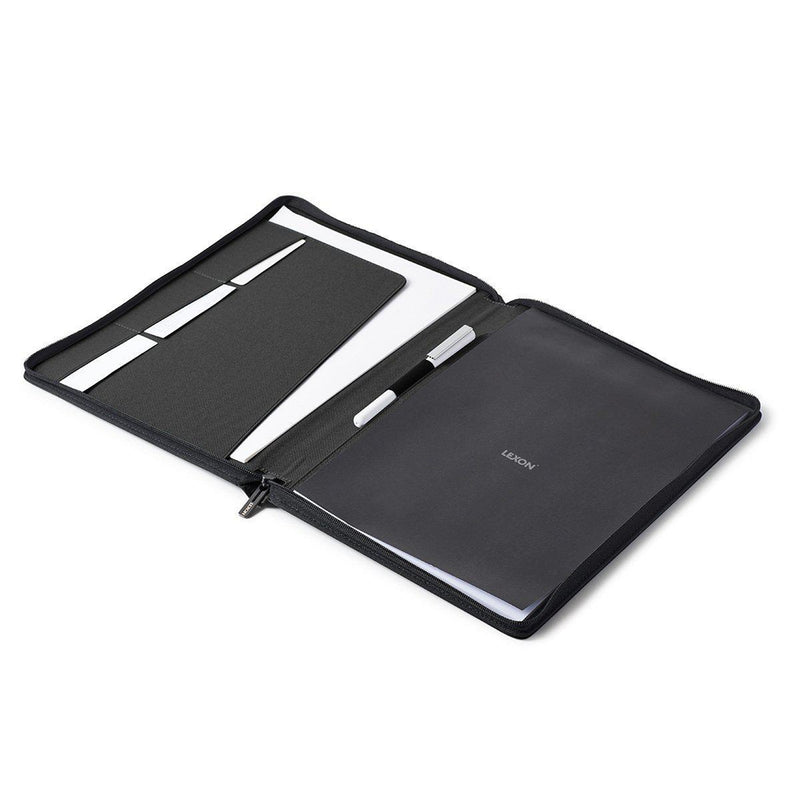 LEXON Premium + LN 2700 A4 Folder, Sort Glidelåsmappe-Business-BagBrokers