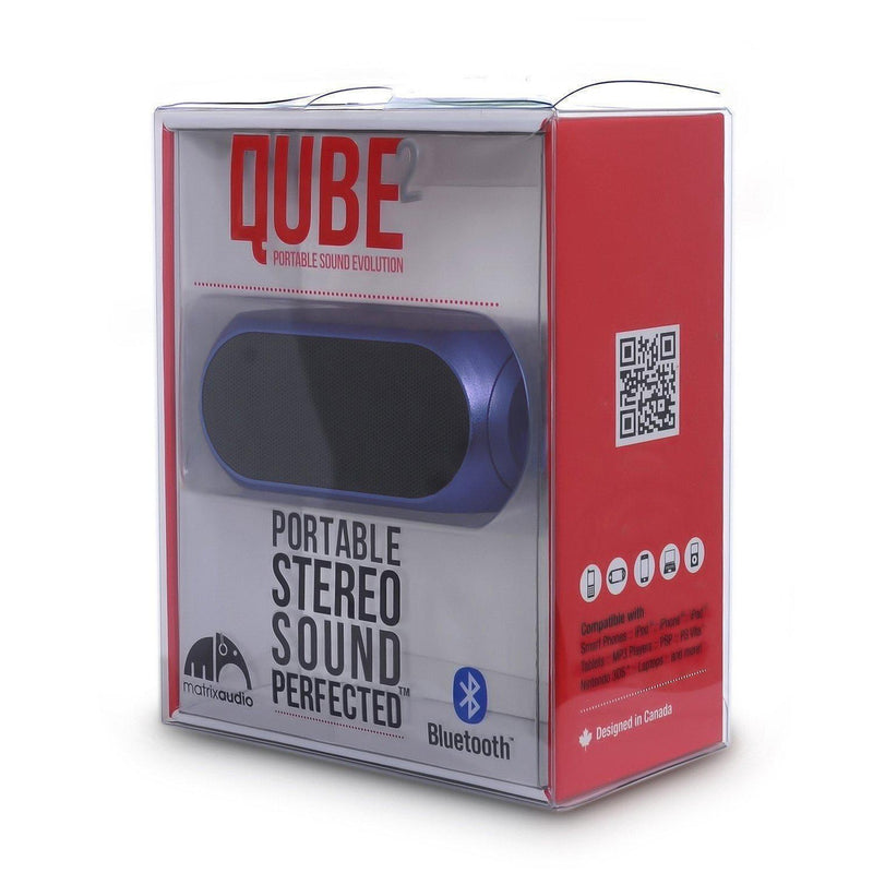 Reisehøyttalere-Matrix Audio. Bluetooth ladbar 6 watt Stereo reisehøyttaler. Verdens minste-BagBrokers