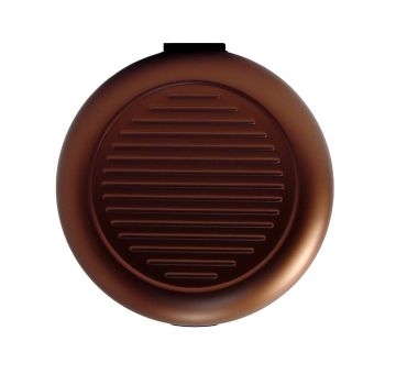 Ögon Designs Euro mynt dispenser Aluminium Chocolate-Lommebok/ Kortholder-BagBrokers