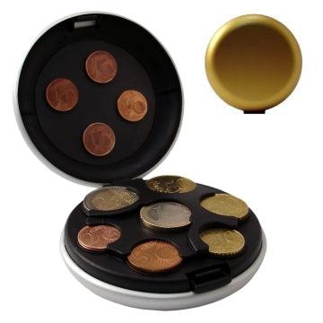 Ögon Designs Euro mynt dispenser Aluminium Gold-Lommebok/ Kortholder-BagBrokers