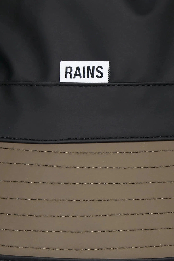 Rains Bucket Hat str M Black - Wood-Regnhatt-BagBrokers