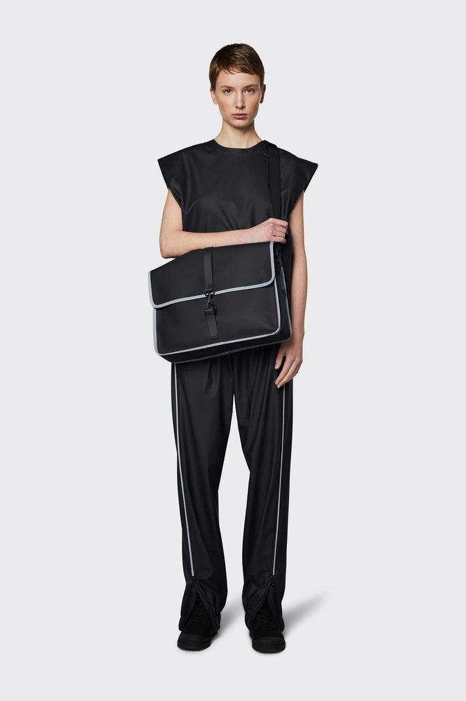 Rains Messenger Bag Reflective Black-Bagger-BagBrokers