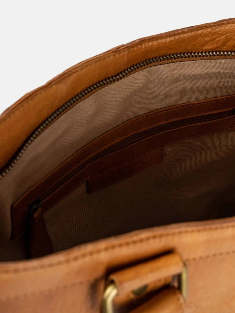 Re:Designed by Dixie Molly Urban skulderveske i skinn Burned Tan-Damevesker-BagBrokers