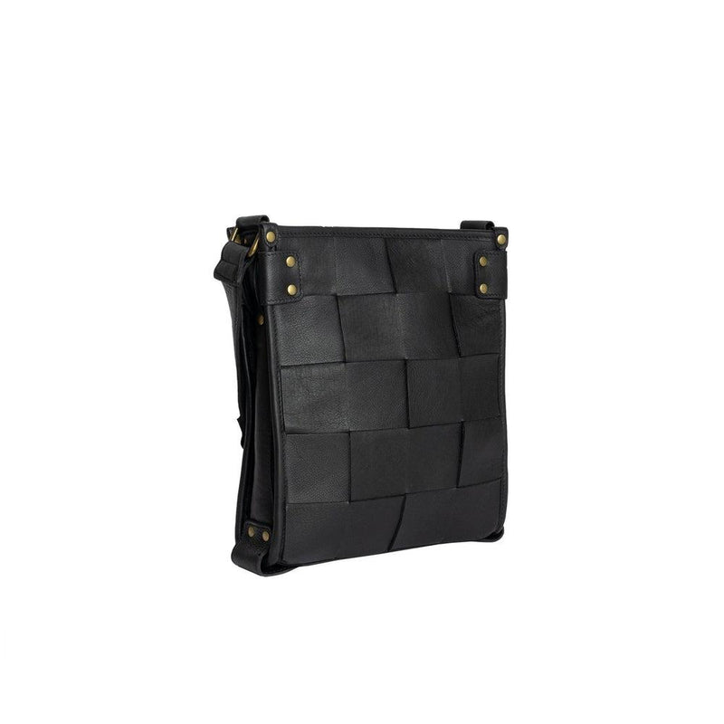 Re:Designed by Dixie Nicole Small skulderveske i skinn Svart-Damevesker-BagBrokers