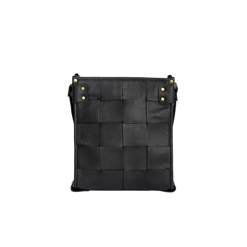Re:Designed by Dixie Nicole Small skulderveske i skinn Svart-Damevesker-BagBrokers