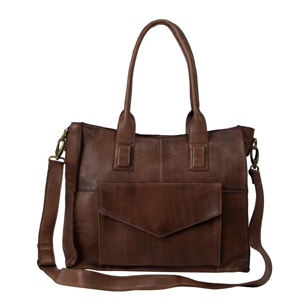 Re:Designed by Dixie Otilia Urban skinnveske Mørke brun-Damevesker-BagBrokers