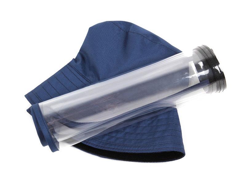 Regnhatt med avtagbart visir Blå-regn hatt-BagBrokers