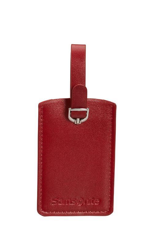 Rød Samsonite 2 Pak Global Rectangle Luggage Id Tag-Reisedings-BagBrokers