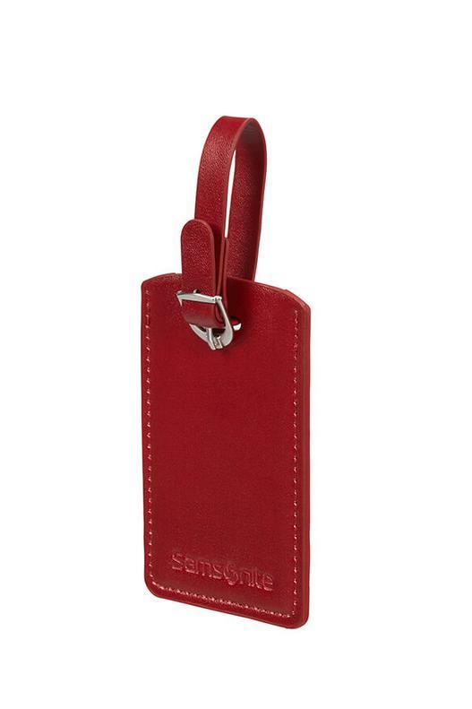 Rød Samsonite 2 Pak Global Rectangle Luggage Id Tag-Reisedings-BagBrokers