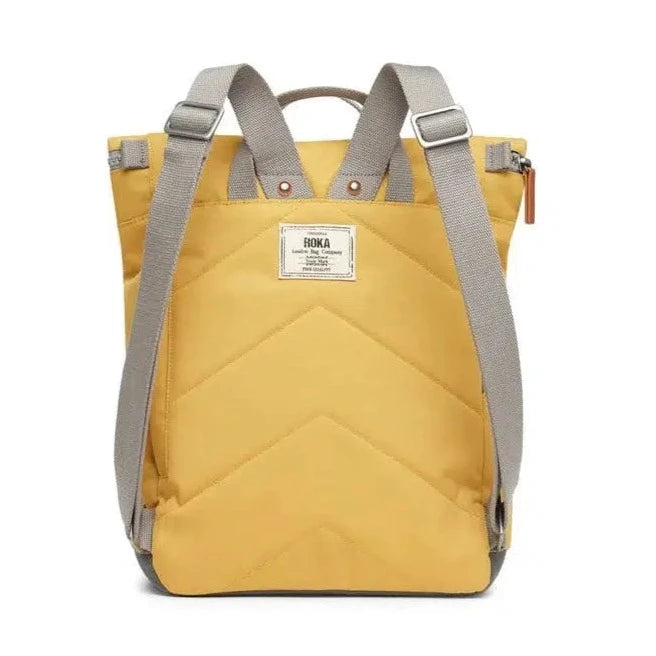 Roka Canfield C Mellomstor Vannavvisende Multifunksjonell Ryggsekk 15,6" Gul-Ryggsekker-BagBrokers