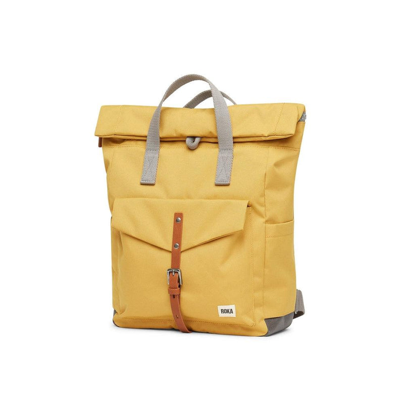 Roka Canfield C Mellomstor Vannavvisende Multifunksjonell Ryggsekk 15,6" Gul-Ryggsekker-BagBrokers