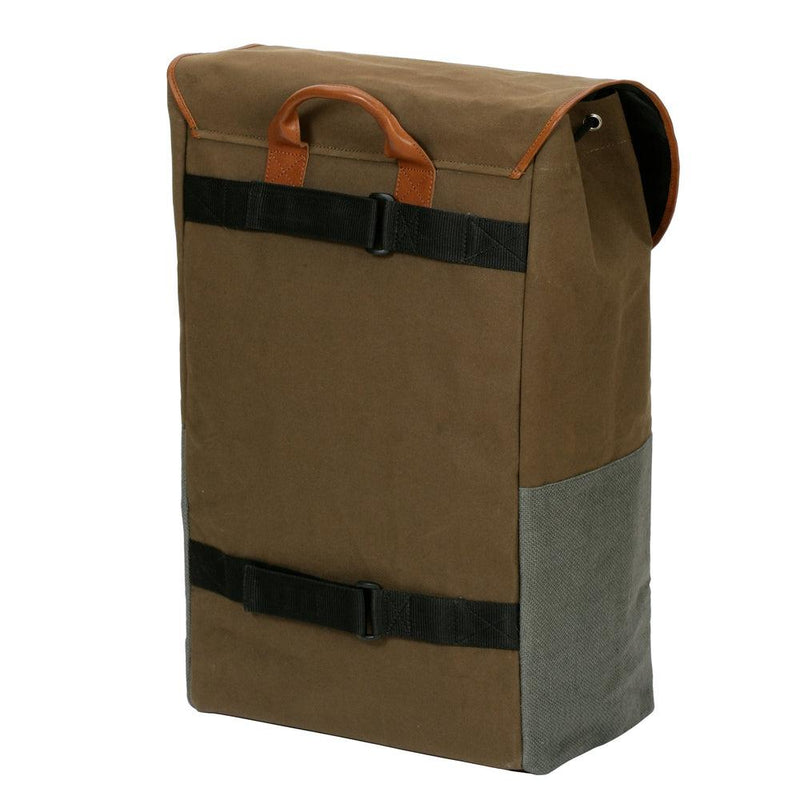 Royal Shopper PRIYA med detaljer i ekte skinn 36 liter Kaki-Bagger-BagBrokers