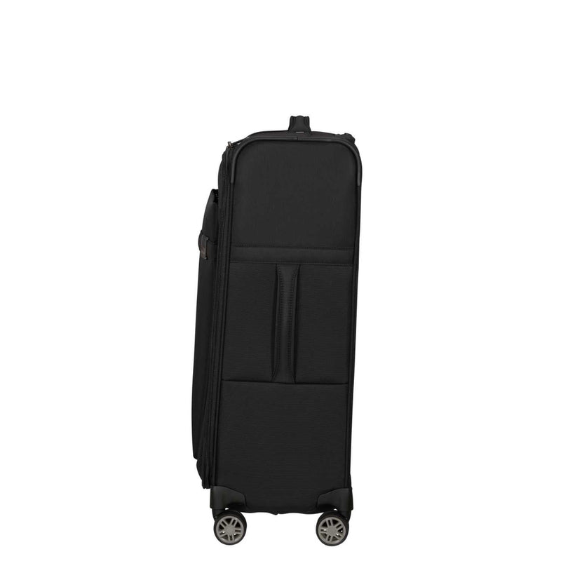 Samsonite AIREA utvidbar medium koffert med 4 hjul 67 cm 2,4 kg Svart-Myke kofferter-BagBrokers