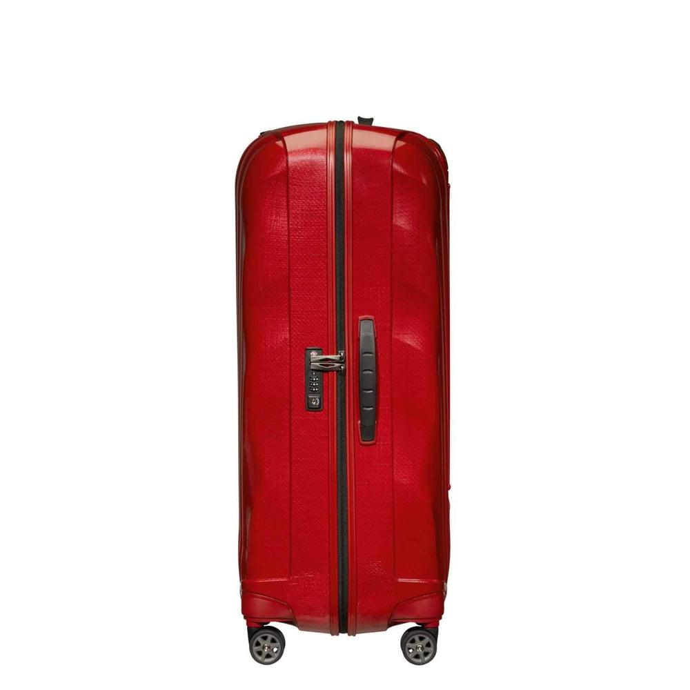 Samsonite C-Lite Ultralett hard Ekstra stor koffert 81 cm / 123 XL Rød-Harde kofferter-BagBrokers